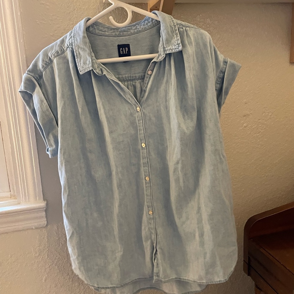 Gap Denim Button-up Shirt